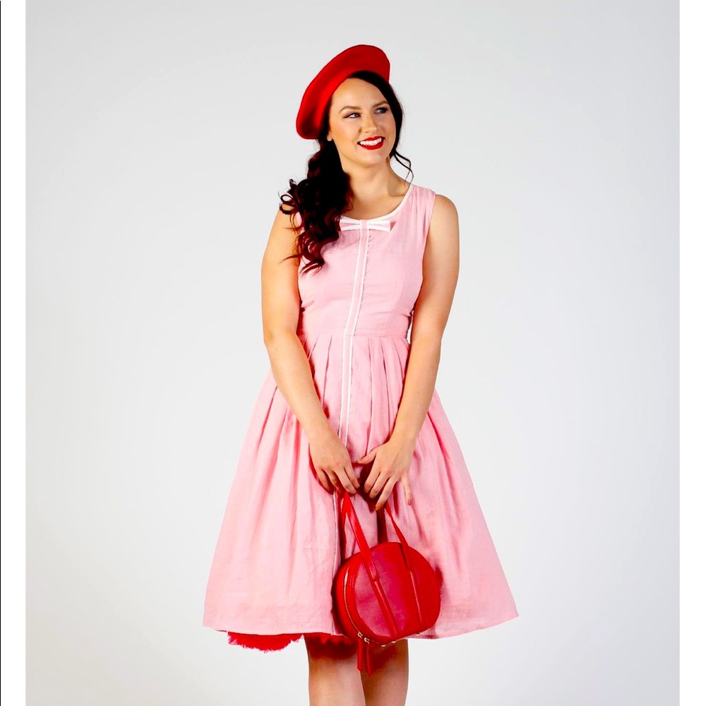 Samantha in Pink Tatyana dress